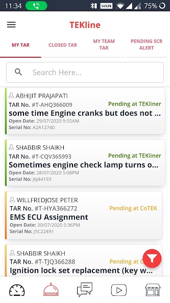 Mobile TEKnet App