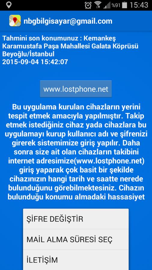 Lost Phone