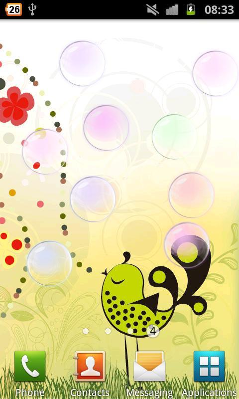 Collide Bubbles Live Wallpaper