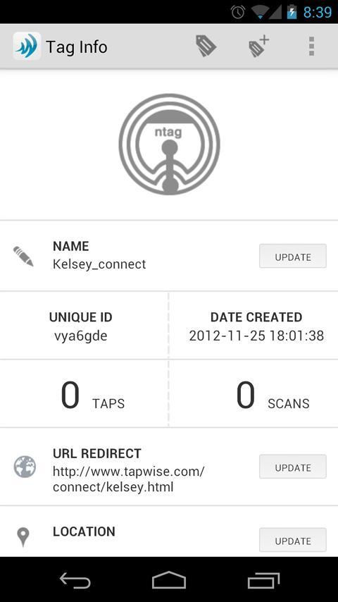 NFC Tag Manager