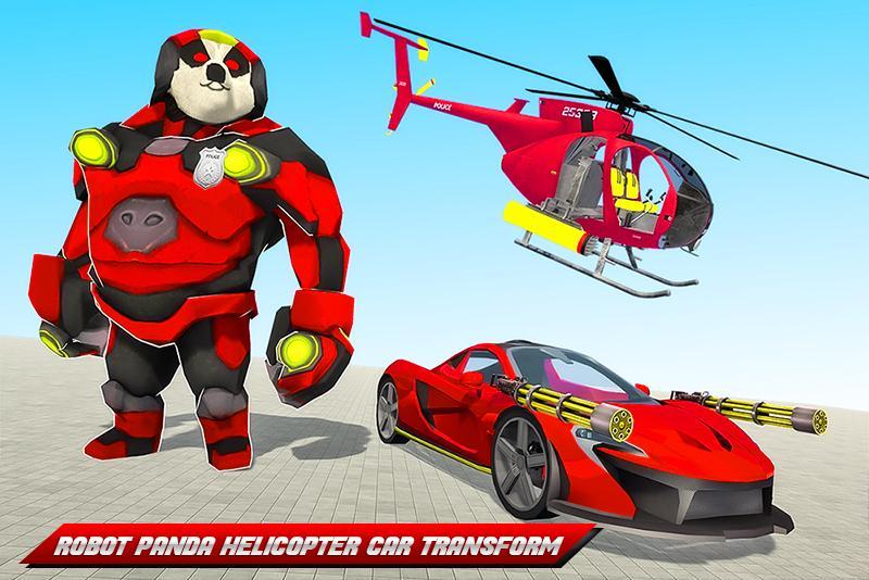Panda Robot Helicopter