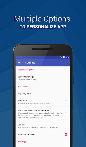 Voice Call Dialer