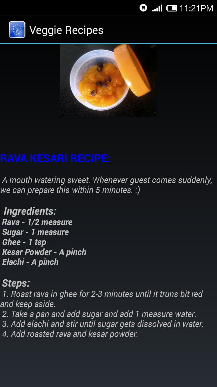 Veggie Recipes