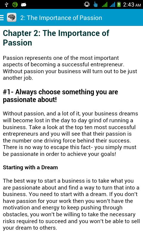 Entrepreneur Mindset