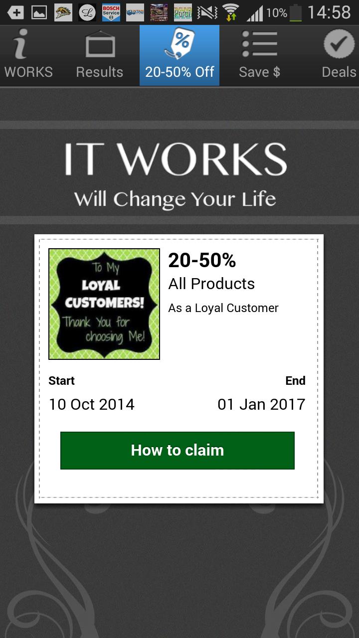 IT WORKS