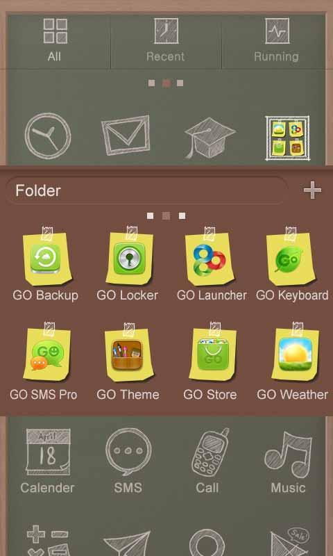 My 17th GO Launcher Theme