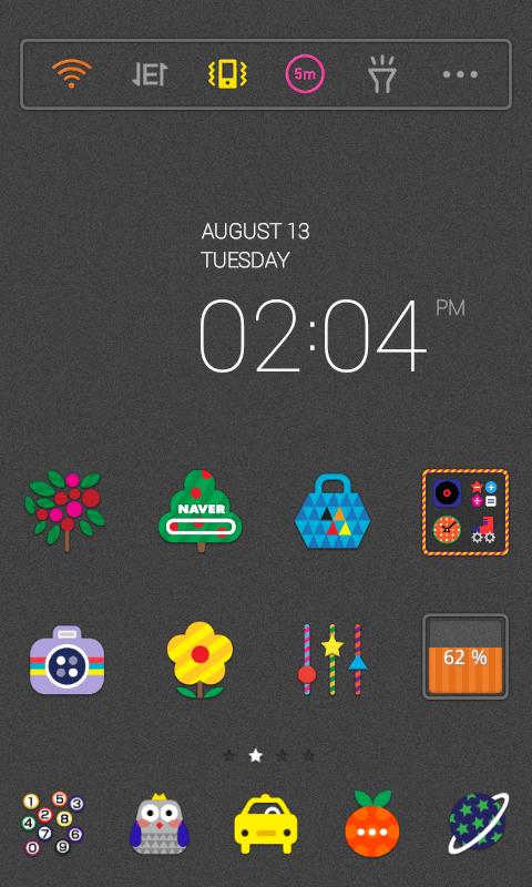 ColorfulLab LINELauncher theme