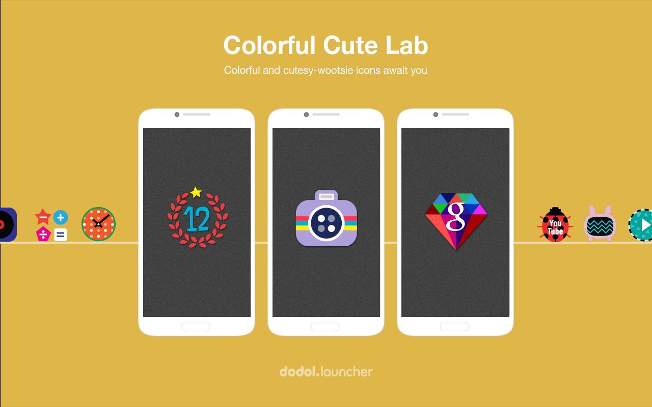 ColorfulLab LINELauncher theme
