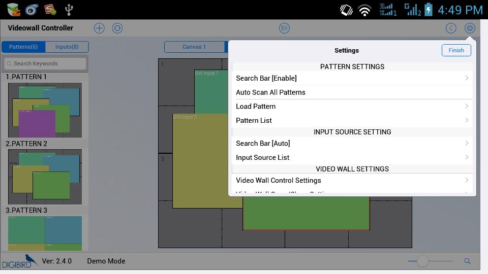 Videowall Control Software