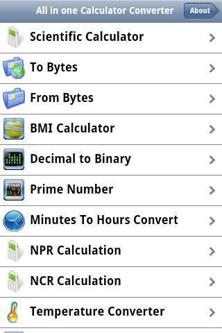 All inone Calculator Converter