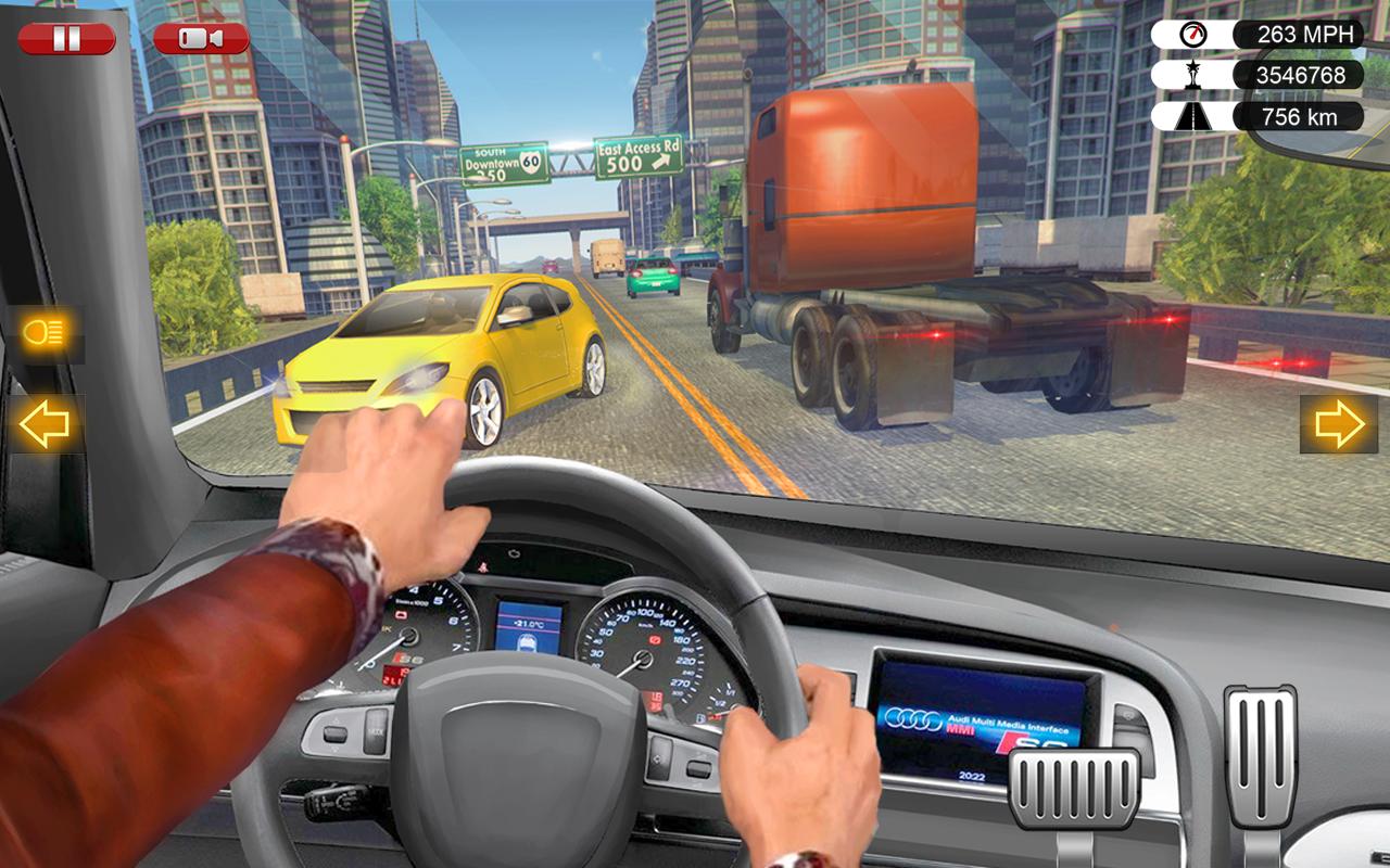 Highway Traffic Car Racer 2017