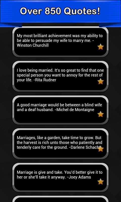 Marriage Quotes