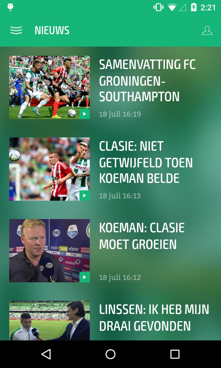 FC GRONINGEN LIVE