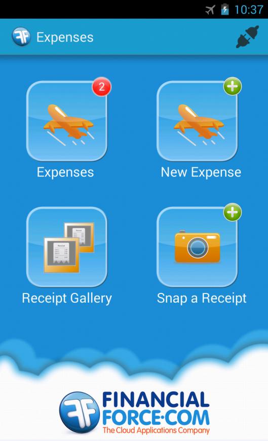 FinancialForce Expenses