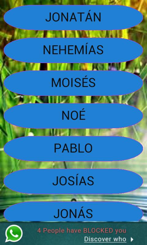 BIBLE CHARACTER CARDS JW