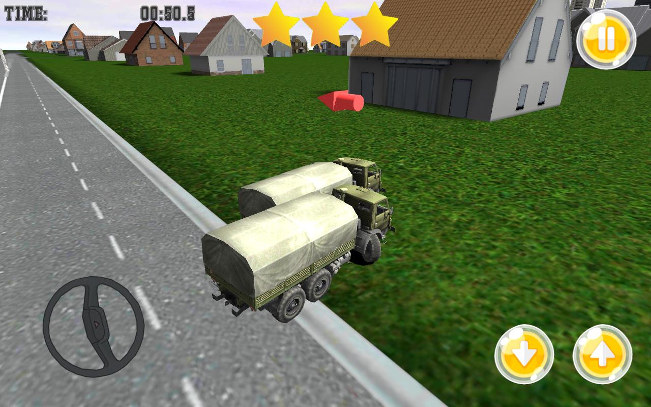Army Truck City Racing