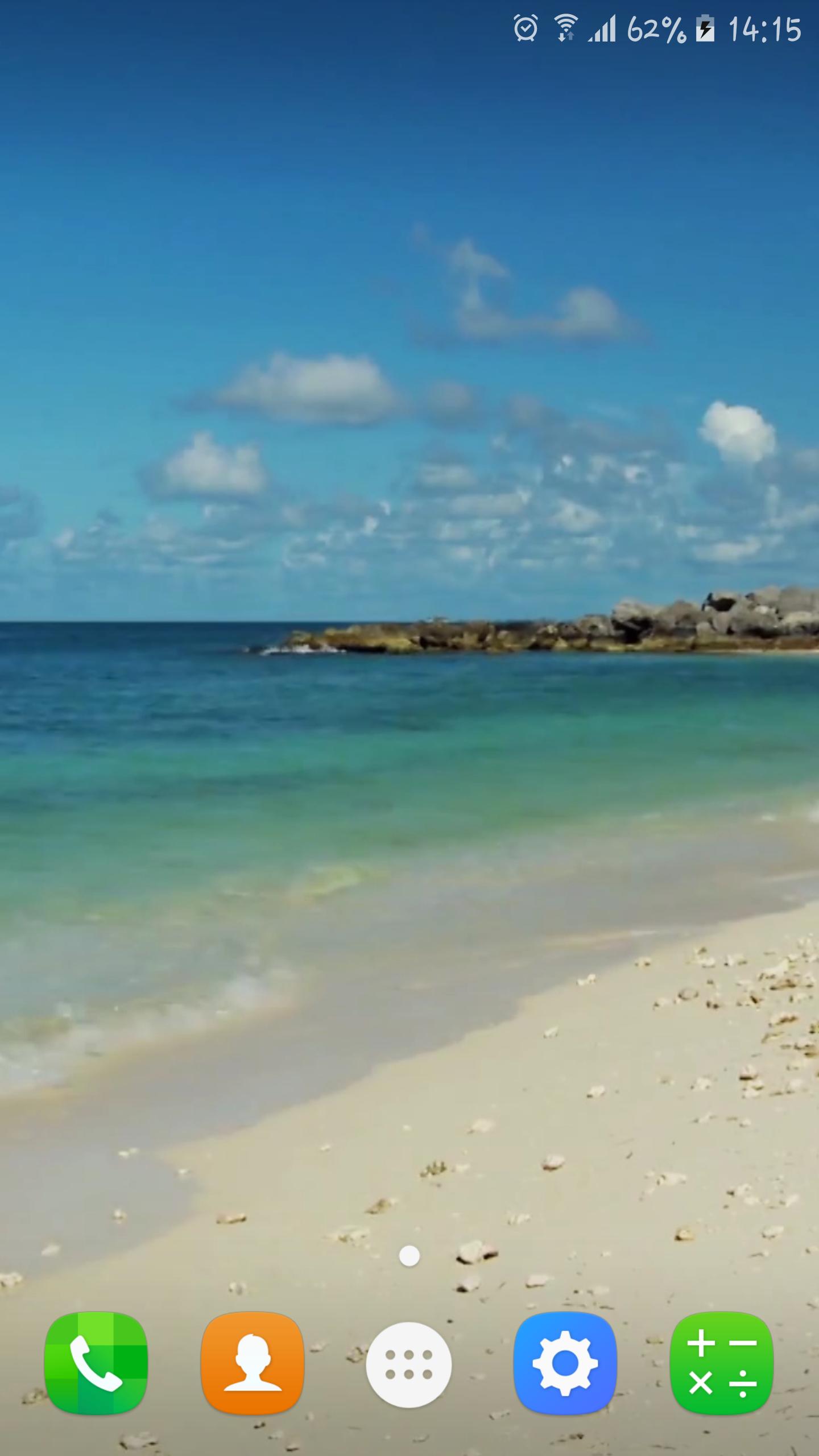 Sandy Beach Live Wallpaper