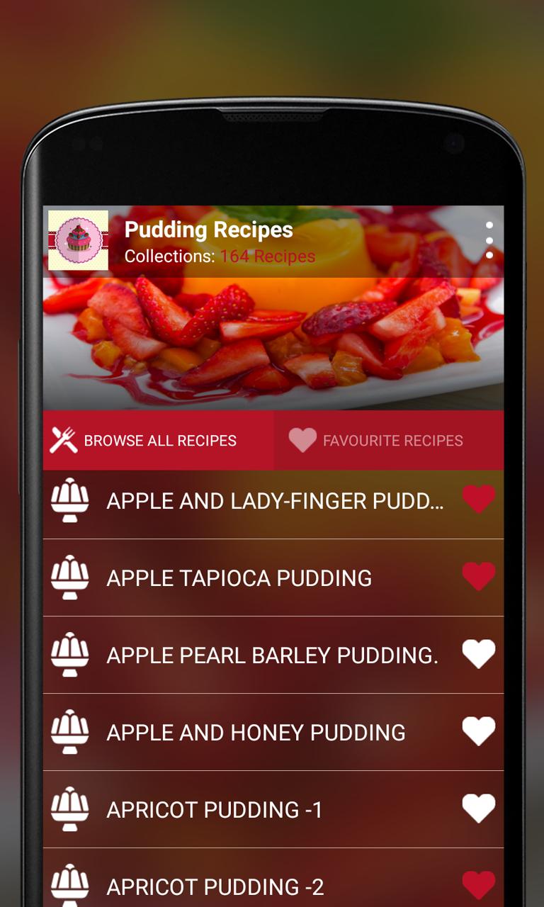 Pudding Recipes