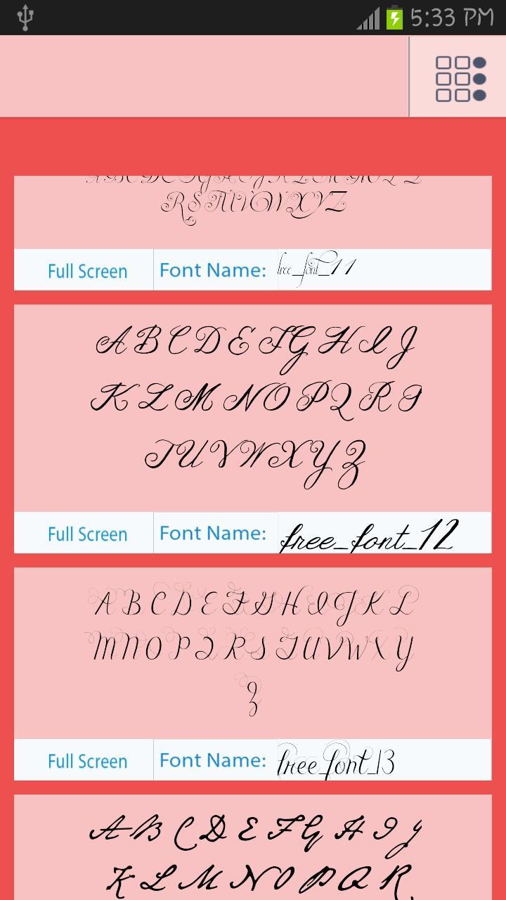 50 Romance Fonts Style