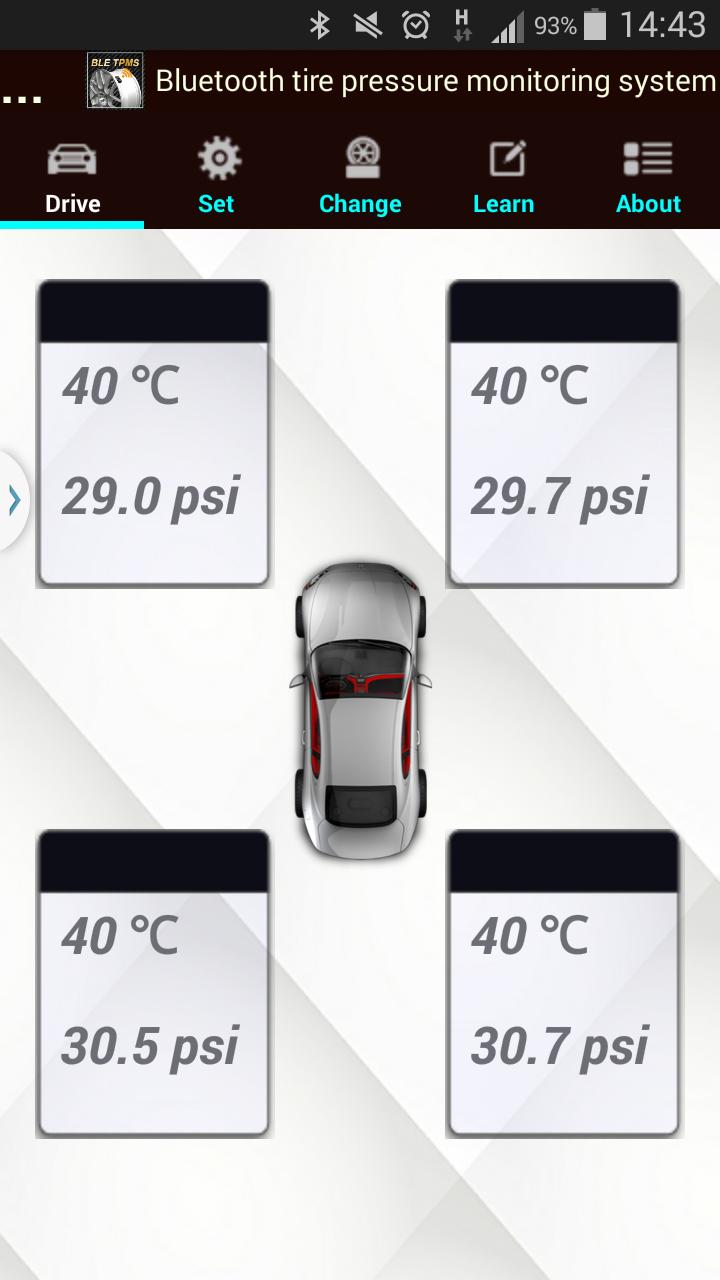 TIRE INSIGHT-BLE APP II