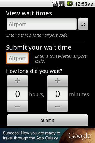 Airport Security Timer
