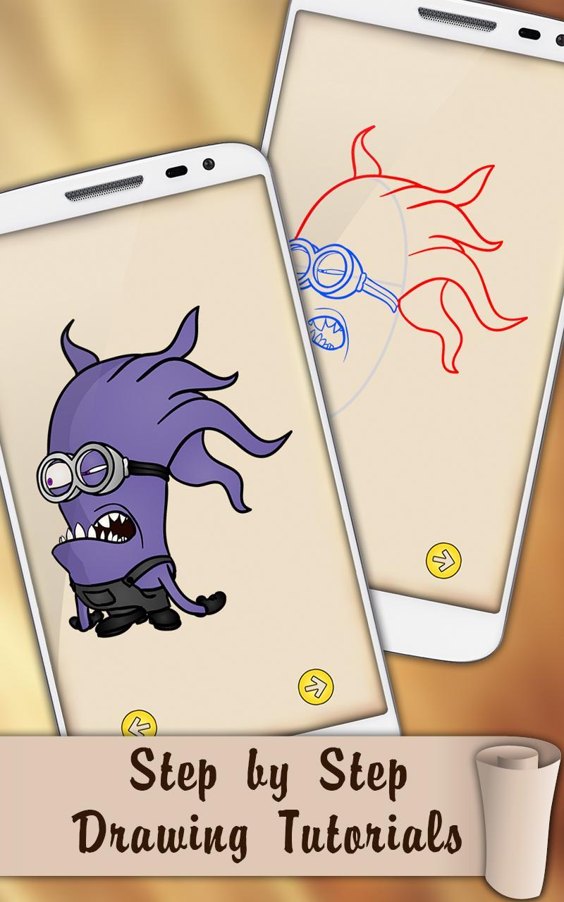 Draw Despicable Me Minions