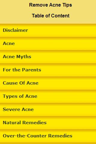 Remove Acne Tips