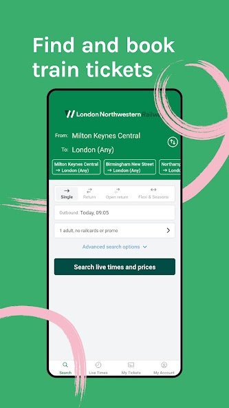 LNR: Train Tickets & Times