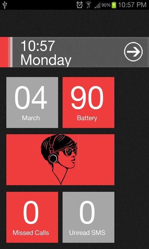 Red Theme Go Locker