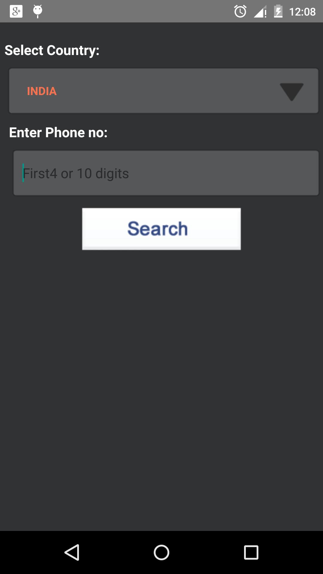 Mobile Caller Locator on Map