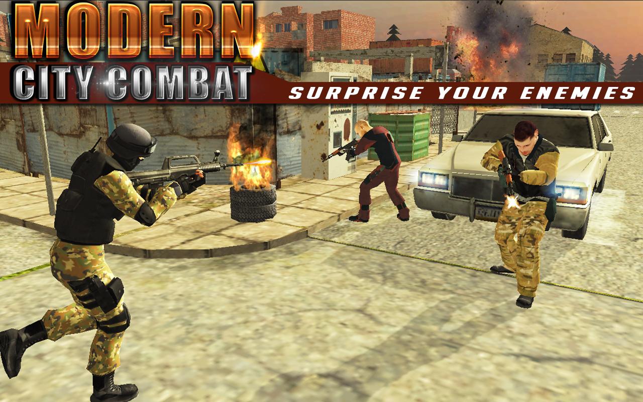 Modern Crime City Combat
