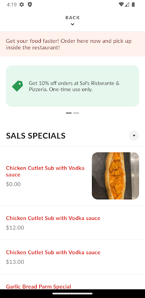 Sal's Ristorante & Pizzeria