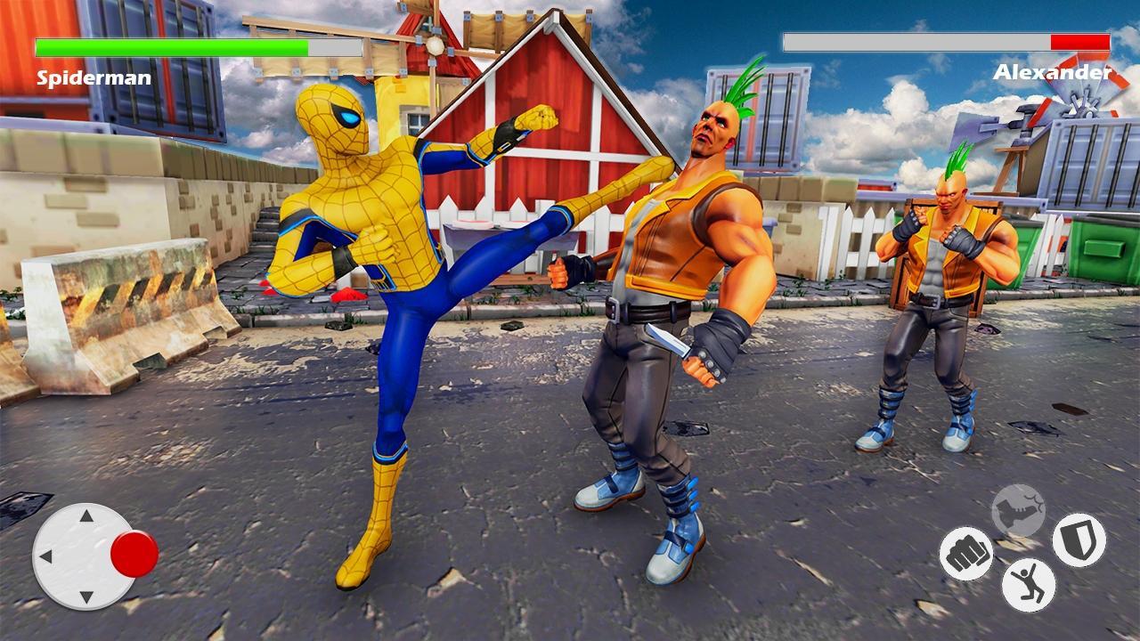 Superheroes Street Fighting Infinity War EndGame