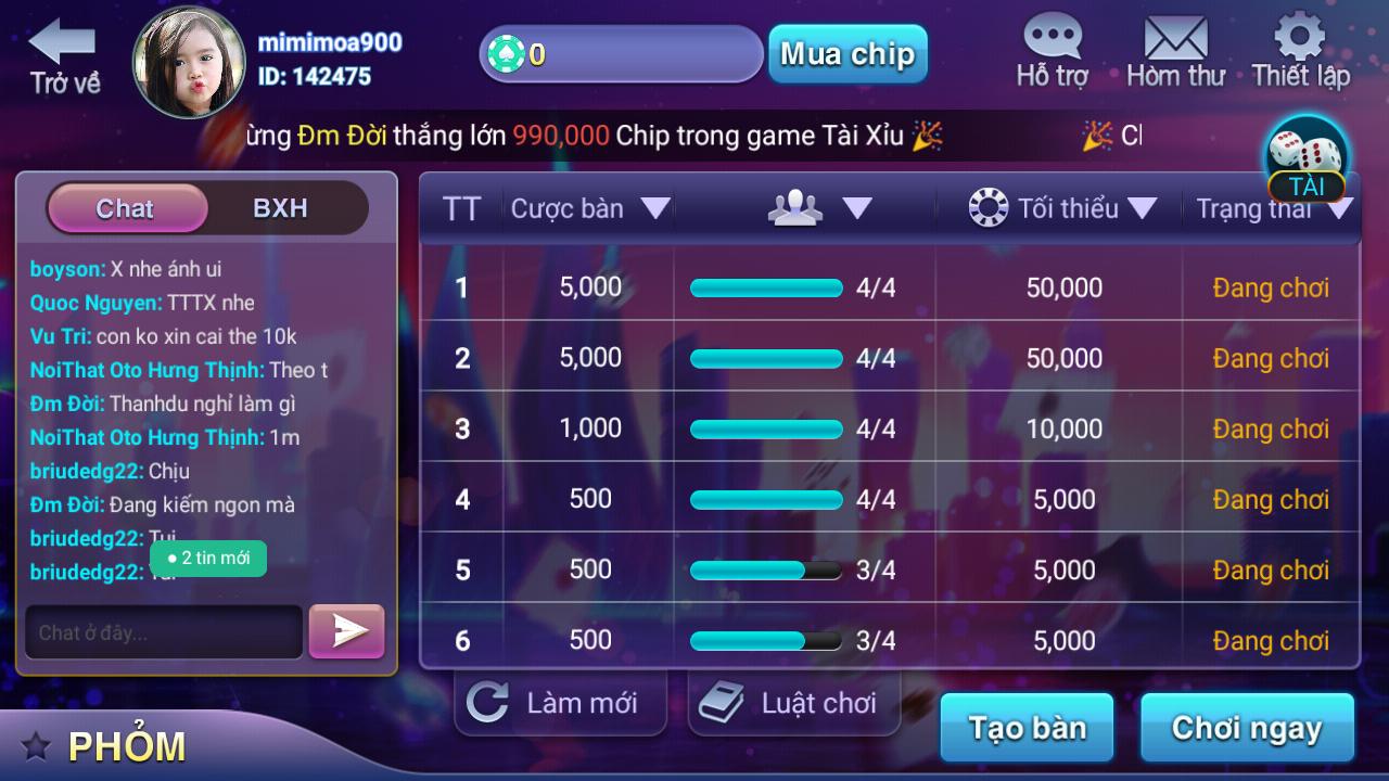 Roy Tip Club 2018 - Dai gia Game bai doi thuong