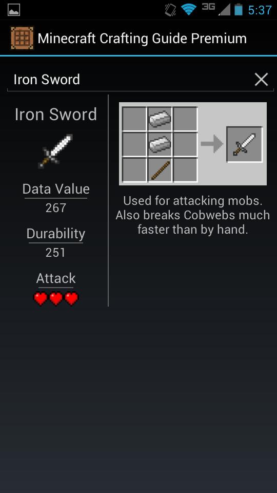 Crafting Table: Premium