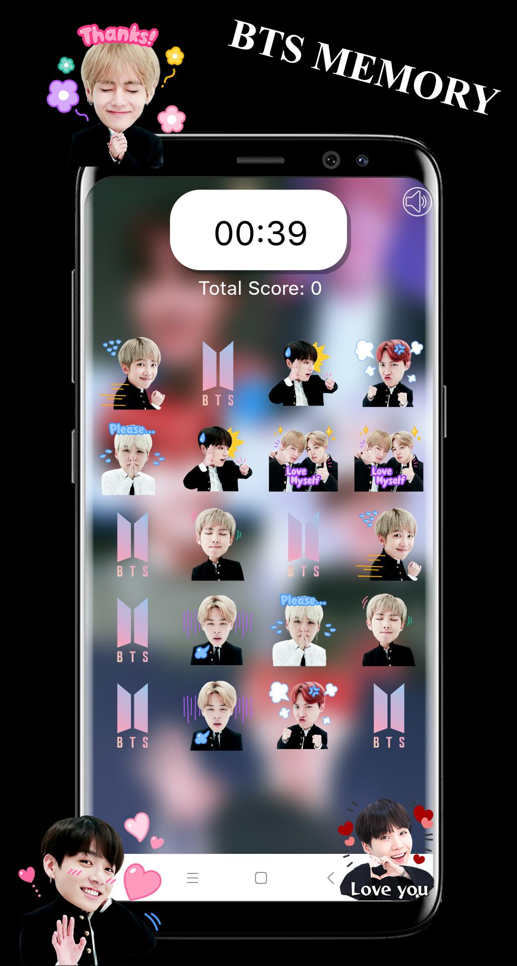 Find BTS Sticker: Brain Training With BTS Stickers