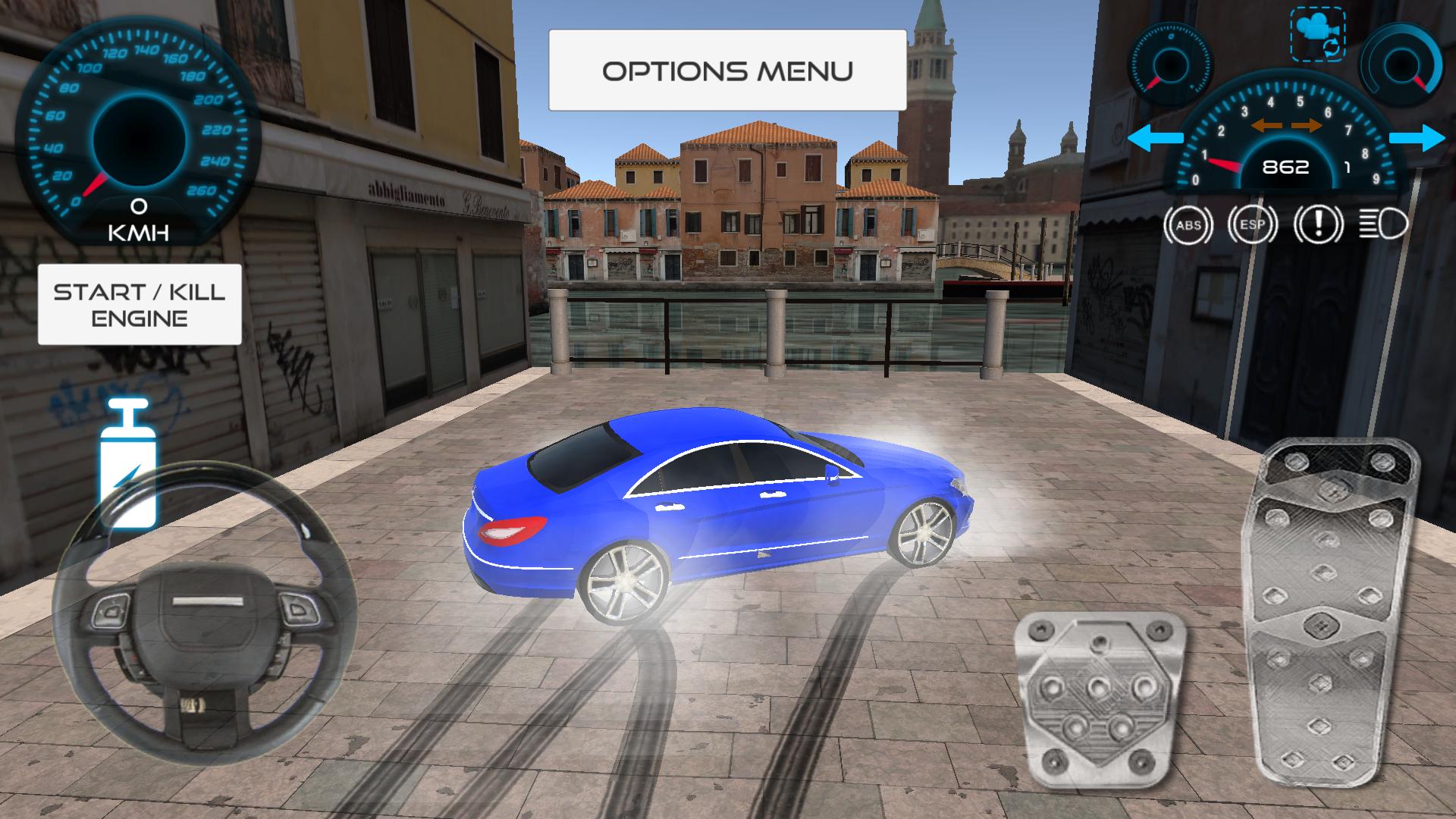 Venice Streets Car Drift