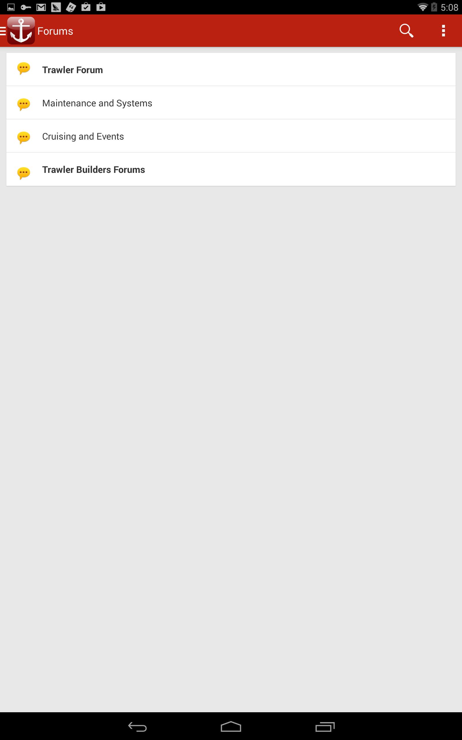 Trawler Boating Forums