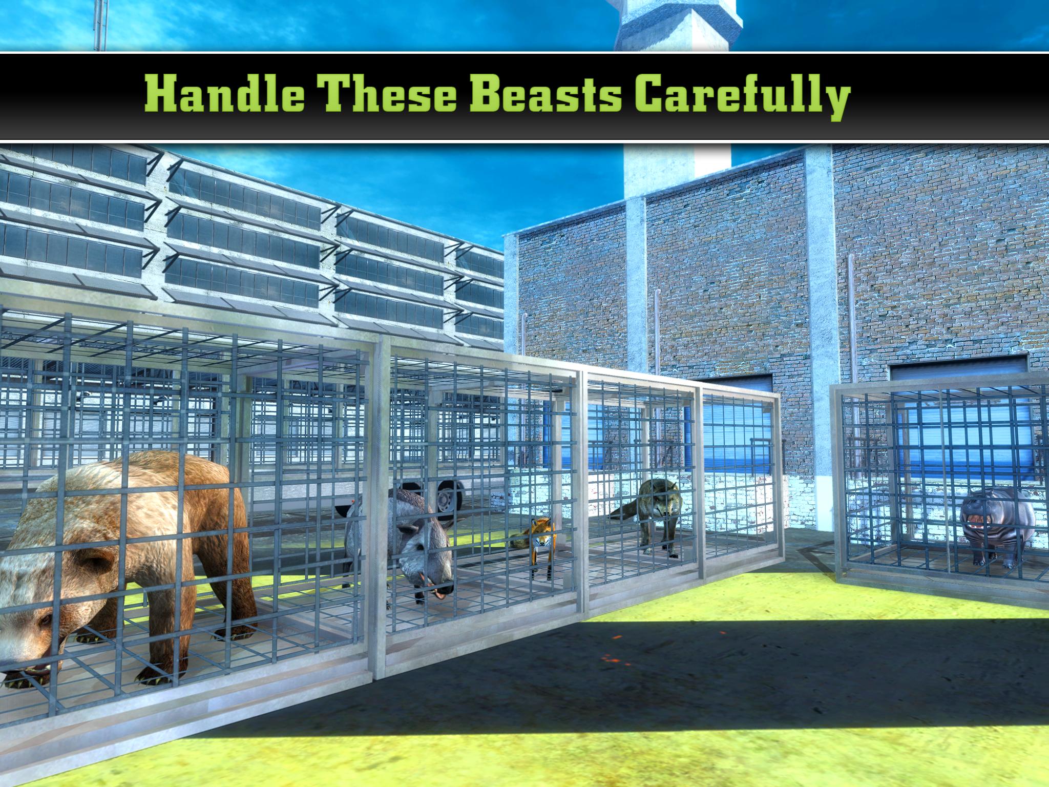 Zoo Animal Cargo Plane Airport