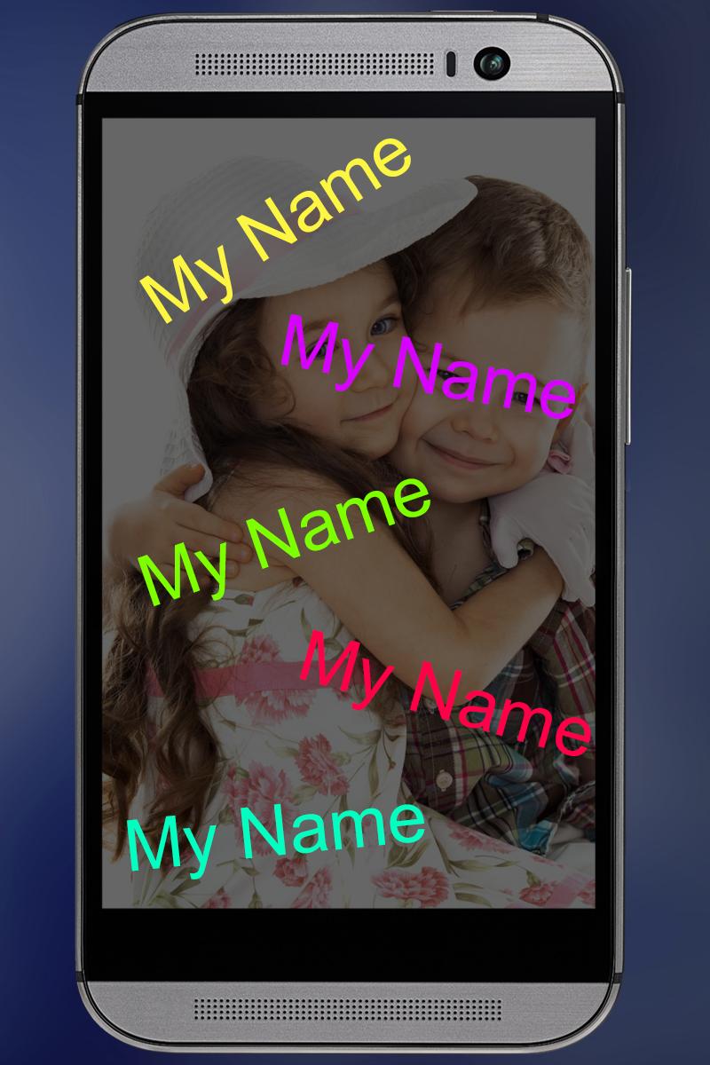 My Name Moving on Screen LWP