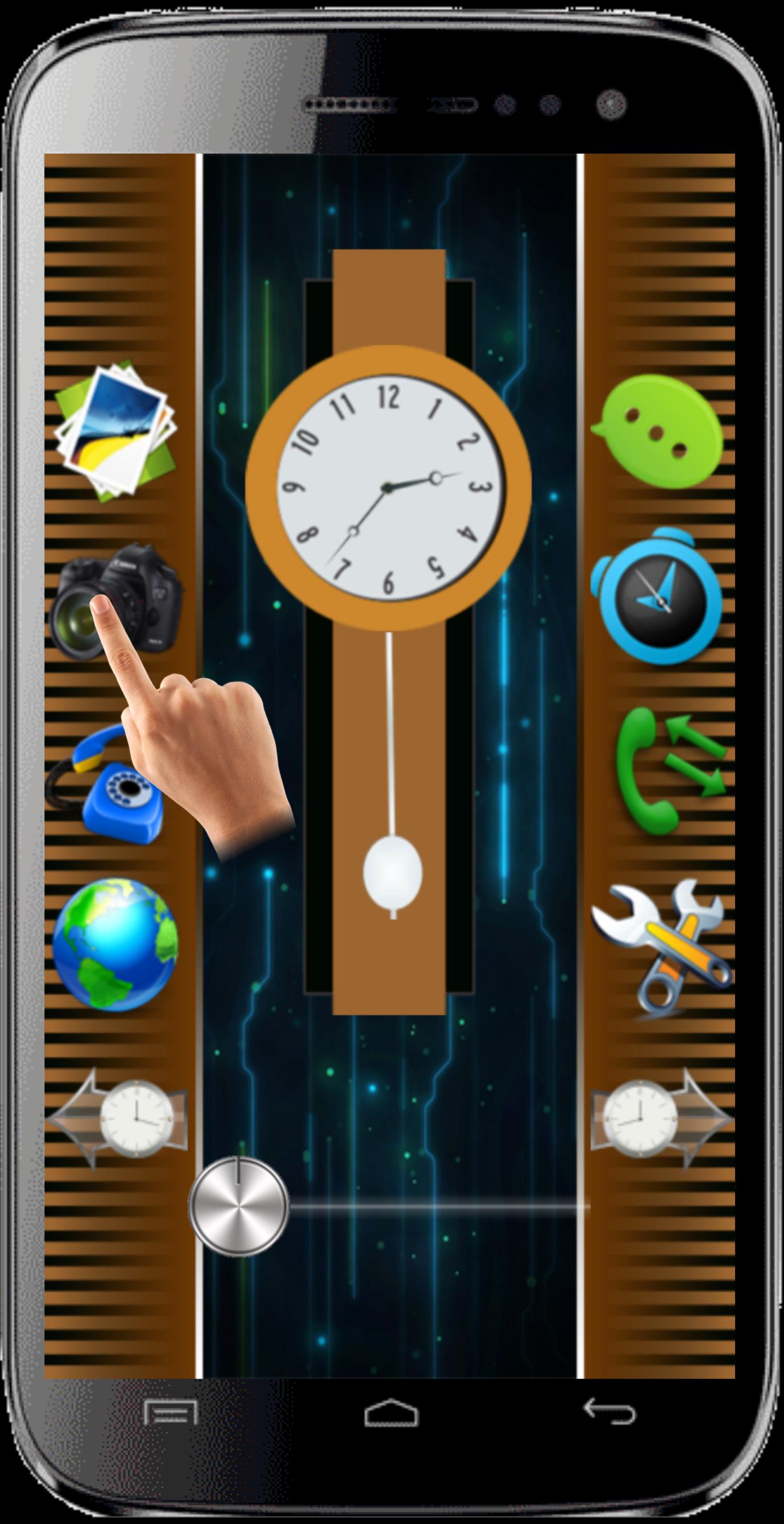 Pendulum Screen Lock