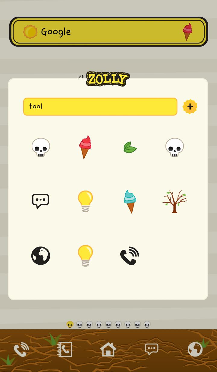 zolly take a walk dodol theme