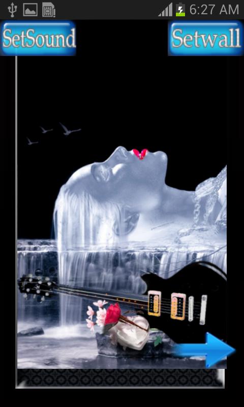 Snow Beauty Waterfall