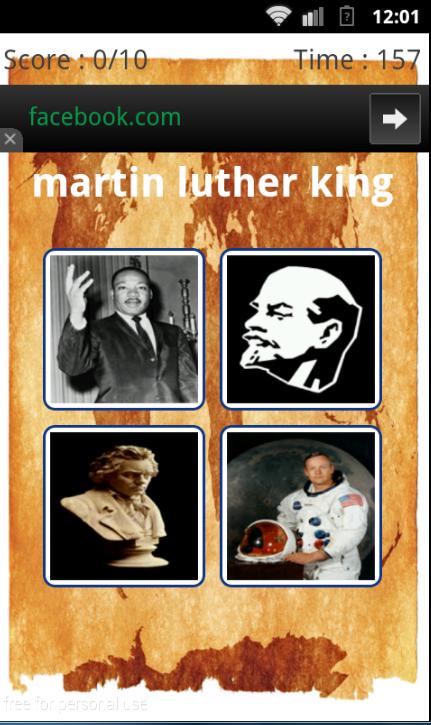 Characters History Quiz