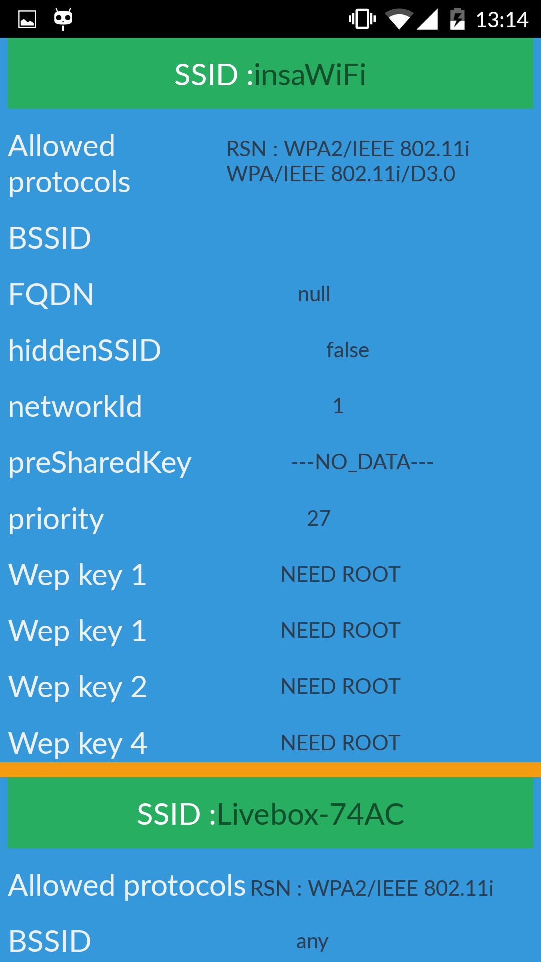 Wifi Key Viewer
