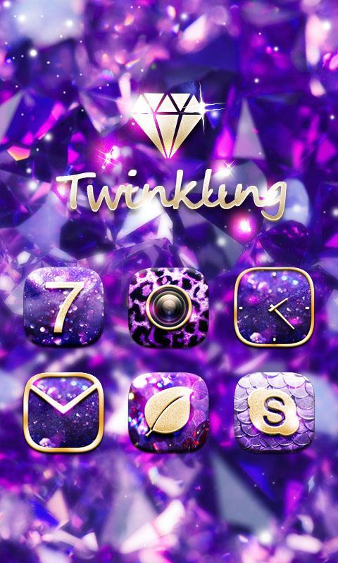 Twinkling GO Launcher Theme
