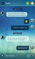 (FREE) GO SMS PRO RAINY THEME