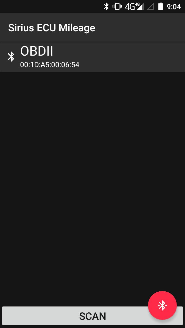 ECU SiriusD42 Mileage