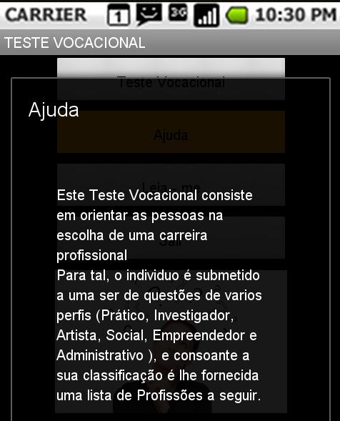Teste Vocacional