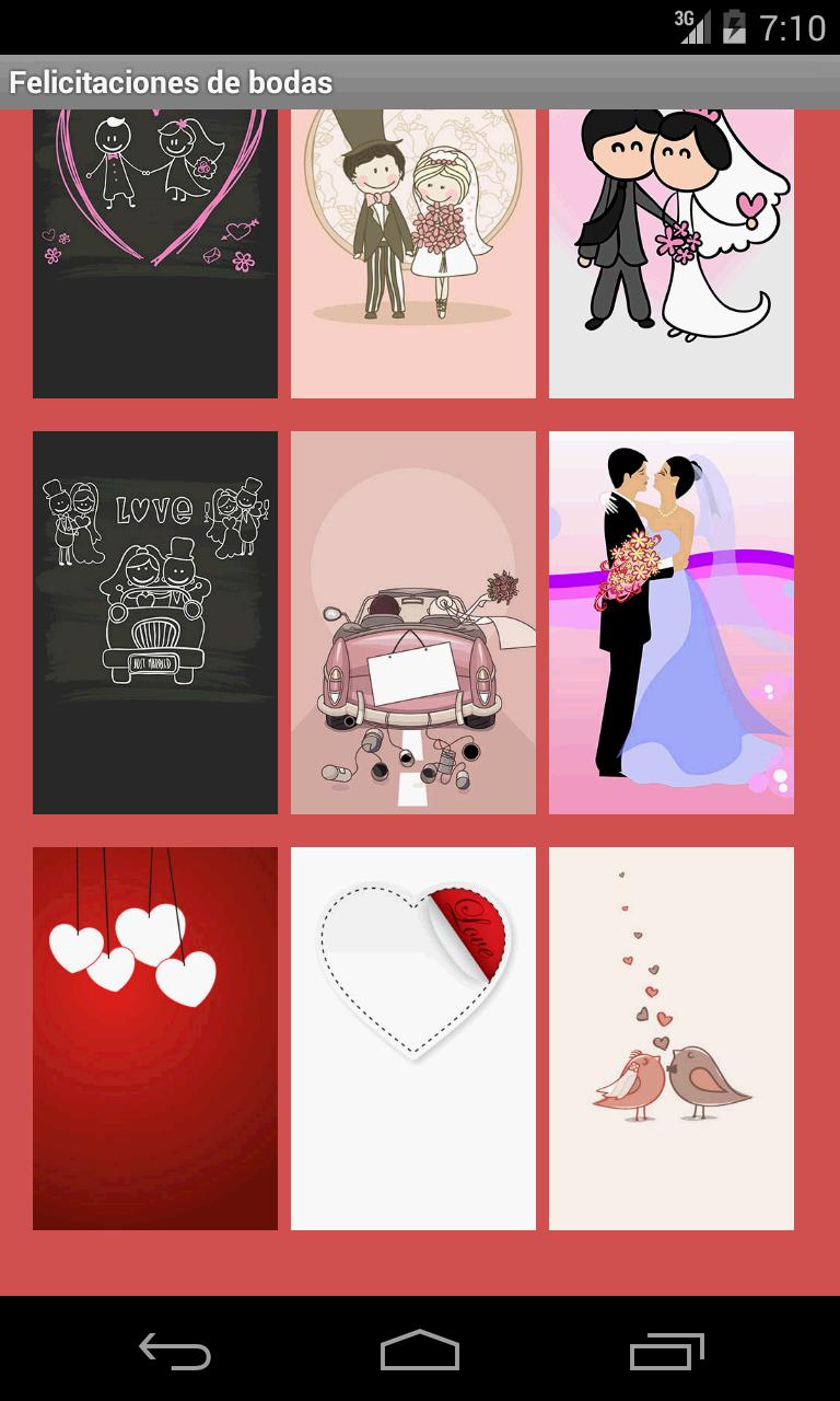 Felicitaciones de boda